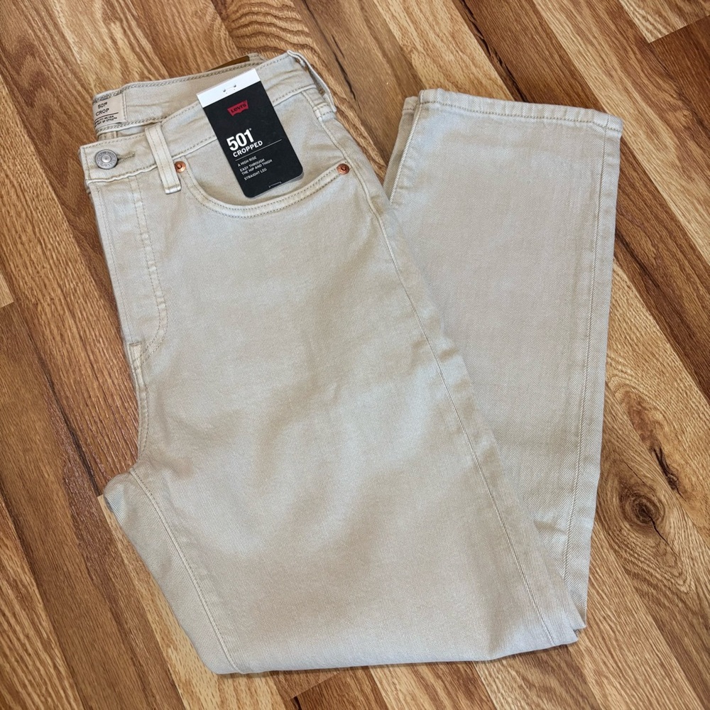 Levi's 501 Cropped Jeans